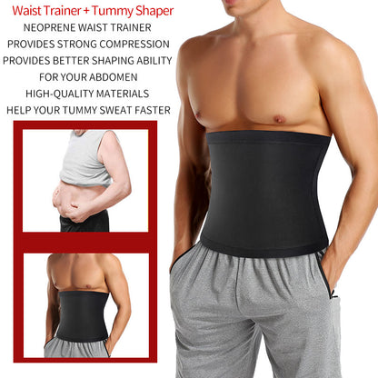 Sauna Body Shaper/Abdomen Reducer Waist Trainer Slimming Belt