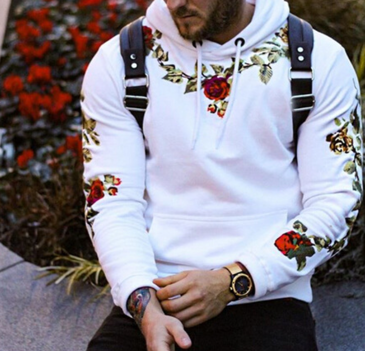 Modern Hooded Pullover for Men