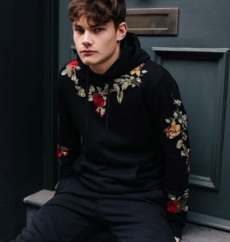 Modern Hooded Pullover for Men